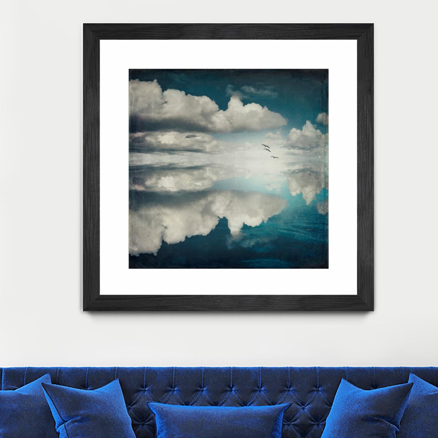 Spaces II - Sea of Clouds by Dirk Wuestenhagen on GIANT ART - multicolor photography; landscapes; coastal