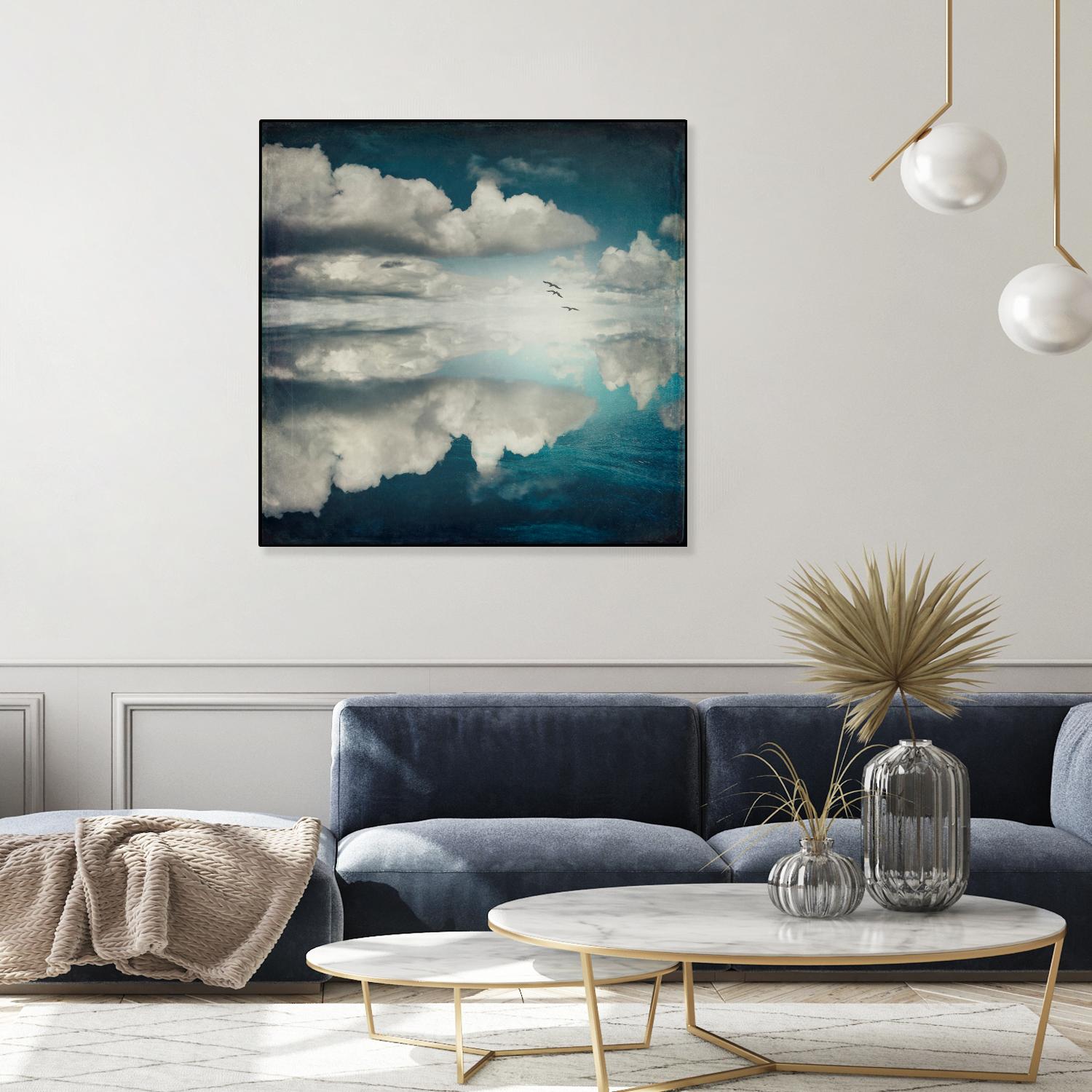 Spaces II - Sea of Clouds by Dirk Wuestenhagen on GIANT ART - multicolor photography; landscapes; coastal