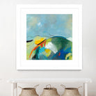 Alpine No. 2 by Jan Weiss on GIANT ART - multicolor landscapes; contemporary; abstracts