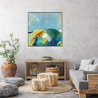 Alpine No. 2 by Jan Weiss on GIANT ART - multicolor landscapes; contemporary; abstracts