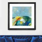 Alpine No. 2 by Jan Weiss on GIANT ART - multicolor landscapes; contemporary; abstracts