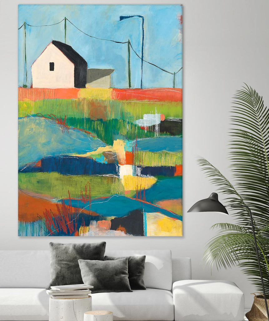 Western Edge by Jan Weiss on GIANT ART - multicolor landscapes; contemporary; abstracts