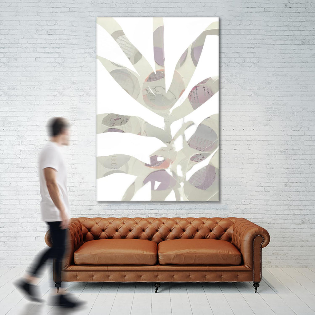 Inspired By Nature No. 1 by Lisa Zinna on GIANT ART - gray abstracts, floral/still life