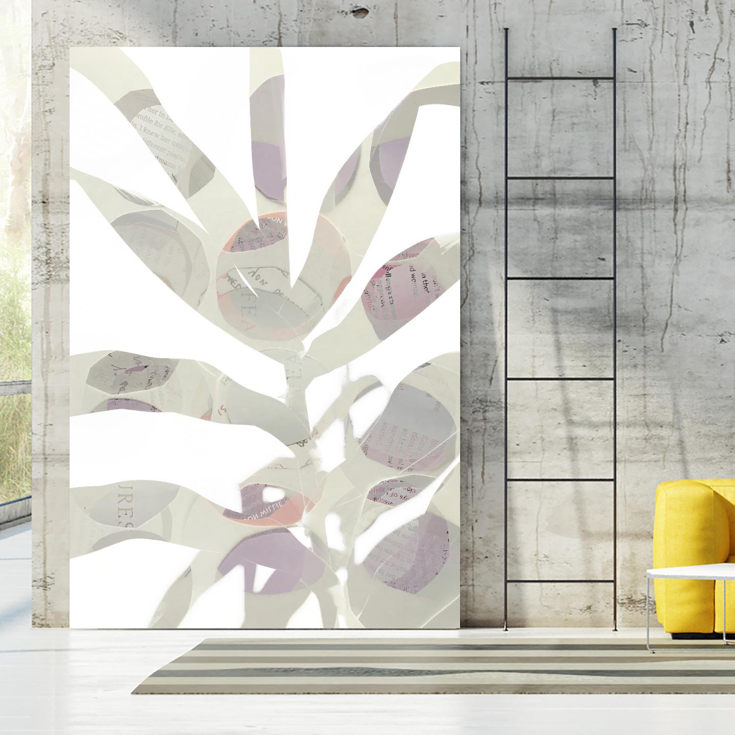Inspired By Nature No. 1 by Lisa Zinna on GIANT ART - gray abstracts, floral/still life