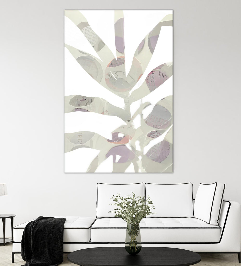 Inspired By Nature No. 1 by Lisa Zinna on GIANT ART - gray abstracts, floral/still life