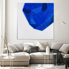FACETS 1 by Marvin on GIANT ART - blue abstract