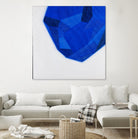 FACETS 1 by Marvin on GIANT ART - blue abstract