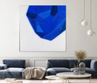 FACETS 1 by Marvin on GIANT ART - blue abstract