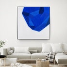 FACETS 1 by Marvin on GIANT ART - blue abstract