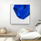 FACETS 1 by Marvin on GIANT ART - blue abstract