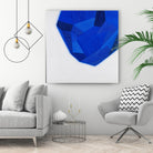 FACETS 1 by Marvin on GIANT ART - blue abstract
