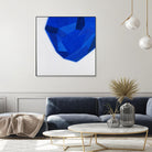 FACETS 1 by Marvin on GIANT ART - blue abstract