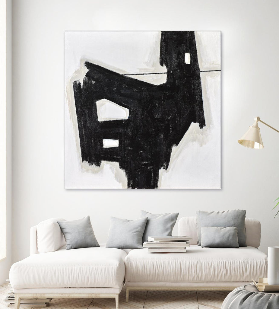 LUPO par Marvin sur GIANT ART - abstrait noir