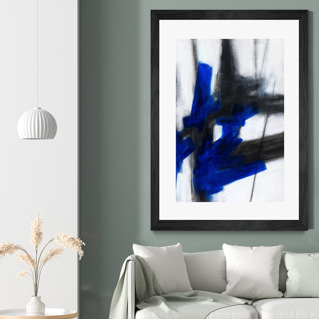 KIND OF BLUE de Marvin sur GIANT ART - bleu abstrait