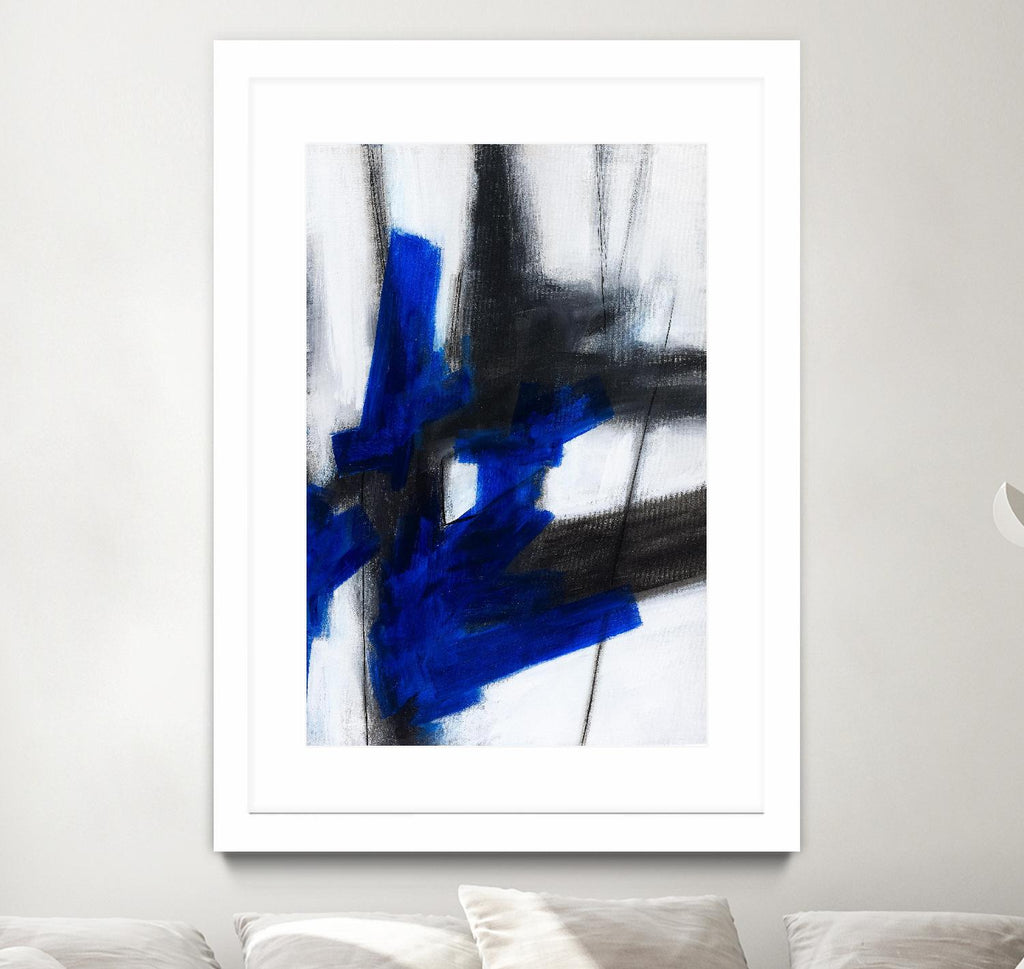 KIND OF BLUE by Marvin on GIANT ART - blue abstract