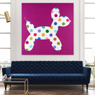 DOTTIE by Marvin on GIANT ART - blue abstract
