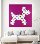 DOTTIE by Marvin on GIANT ART - blue abstract