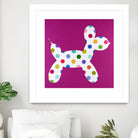 DOTTIE by Marvin on GIANT ART - blue abstract