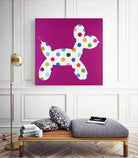 DOTTIE by Marvin on GIANT ART - blue abstract