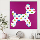 DOTTIE by Marvin on GIANT ART - blue abstract