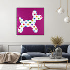 DOTTIE by Marvin on GIANT ART - blue abstract