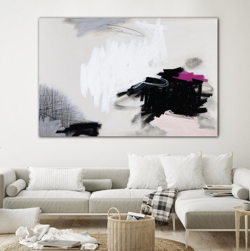 EMOTION by Marvin on GIANT ART - black abstract
