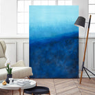 BEYOND THE SEA by Marvin on GIANT ART - blue abstract