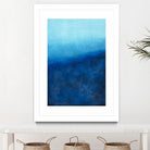 BEYOND THE SEA by Marvin on GIANT ART - blue abstract