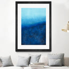 BEYOND THE SEA by Marvin on GIANT ART - blue abstract