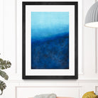 BEYOND THE SEA by Marvin on GIANT ART - blue abstract