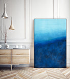 BEYOND THE SEA by Marvin on GIANT ART - blue abstract