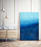 BEYOND THE SEA by Marvin on GIANT ART - blue abstract