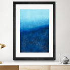 BEYOND THE SEA by Marvin on GIANT ART - blue abstract