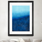 BEYOND THE SEA by Marvin on GIANT ART - blue abstract