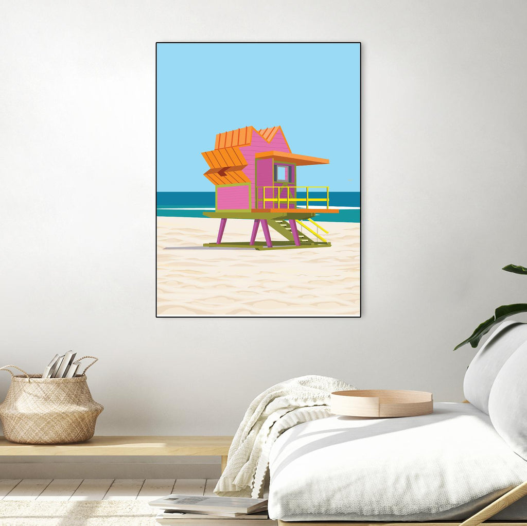 Barbie Villa by ARTIC FRAME STUDIO on GIANT ART - abstract
