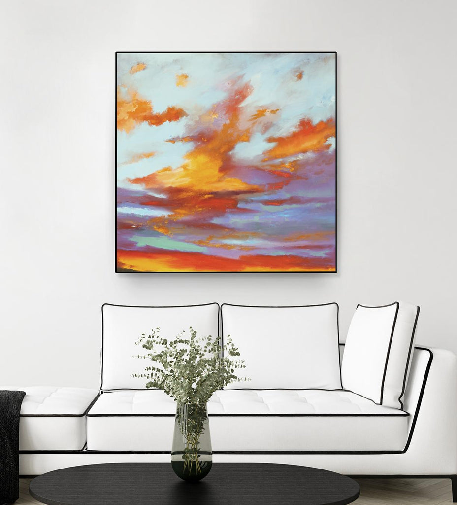 Sunset Showers de Judith D'Agostino sur GIANT ART - paysage rose