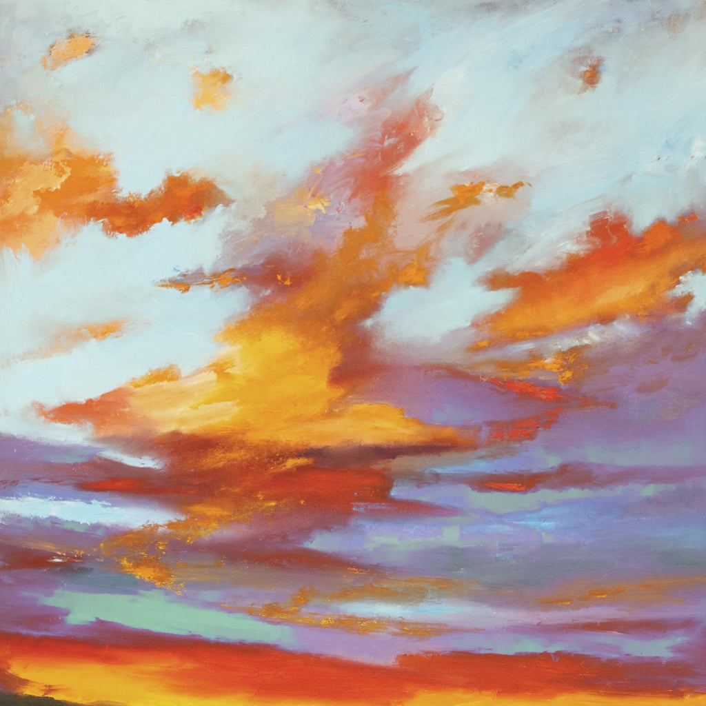 Sunset Showers de Judith D'Agostino sur GIANT ART - paysage rose