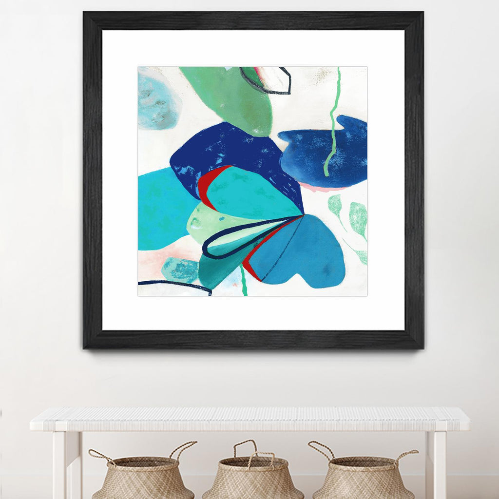 Aquatic Atmosphere II by Diana Rosa on GIANT ART - white abstract
