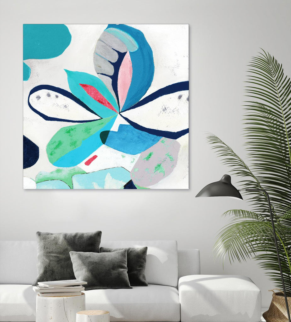 Ever Green by Diana Rosa on GIANT ART - white abstract
