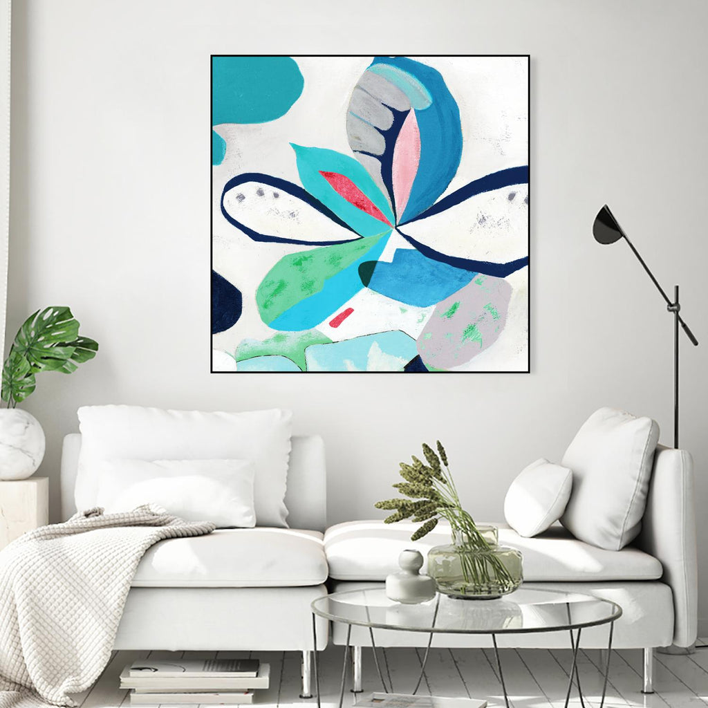 Ever Green by Diana Rosa on GIANT ART - white abstract