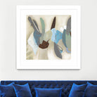 Saving Odds I by Diana Rosa on GIANT ART - cyan abstract