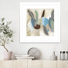 Saving Odds I by Diana Rosa on GIANT ART - cyan abstract