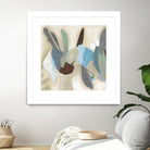 Saving Odds I by Diana Rosa on GIANT ART - cyan abstract