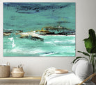 Paradigm Shift by Beth ten Hove on GIANT ART - turquoise abstract