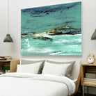 Paradigm Shift by Beth ten Hove on GIANT ART - turquoise abstract