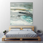 Ocen III by Beth ten Hove on GIANT ART - turquoise abstract