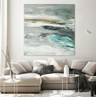 Ocen III by Beth ten Hove on GIANT ART - turquoise abstract