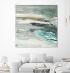 Ocen III by Beth ten Hove on GIANT ART - turquoise abstract