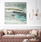 Ocen III by Beth ten Hove on GIANT ART - turquoise abstract