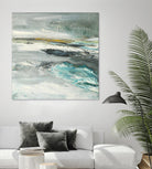 Ocen III by Beth ten Hove on GIANT ART - turquoise abstract